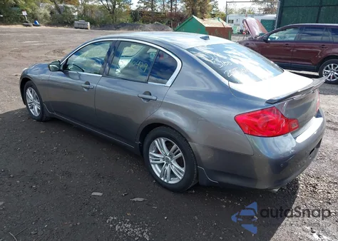 2010 Infiniti G37X z USA, uszkodzony, nr VIN JN1CV6AR3AM457445